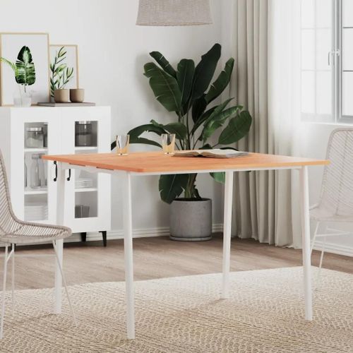 Dessus De Table En Hetre Massif | 90x90x1,5 Cm, Carre A Coins Arrondis, Surface Lisse, Multifonctionnel