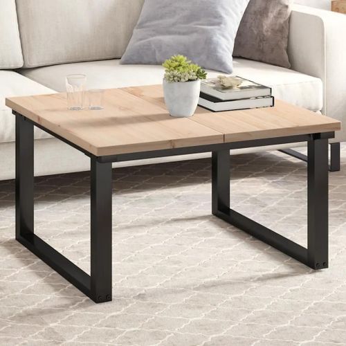 Dessus De Table En Pin Massif 2 Pcs 80x40x2,5cm | Rectangulaire, Design Rustique, Surface Facile A Nettoyer, Multifonctionnel