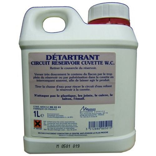 Detartrant Pro Circuit / Reservoir Wc 1l