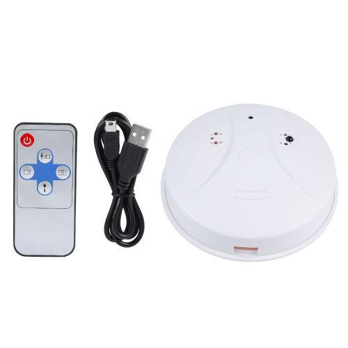 Detecteur De Fumee Hd, Enregistreur Video Cache, Camera De Detection De Mouvement, Camera De Securite
