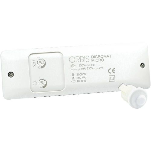 Dtecteur De Mouvements Orbis Zeitschalttechnik Ob133612 Pour L'intrieur Plafond 360  Blanc Ip20