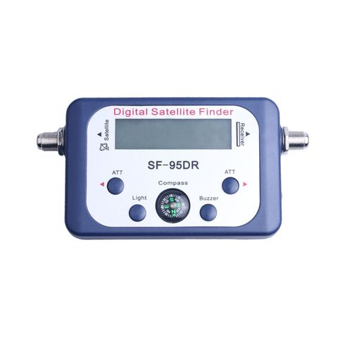 Dtecteur de satellite numrique Compteur SF-95DR Rcepteur SatexhausRcepteur de signal TV Dcodeur Sat DVB-T2 Satfinder