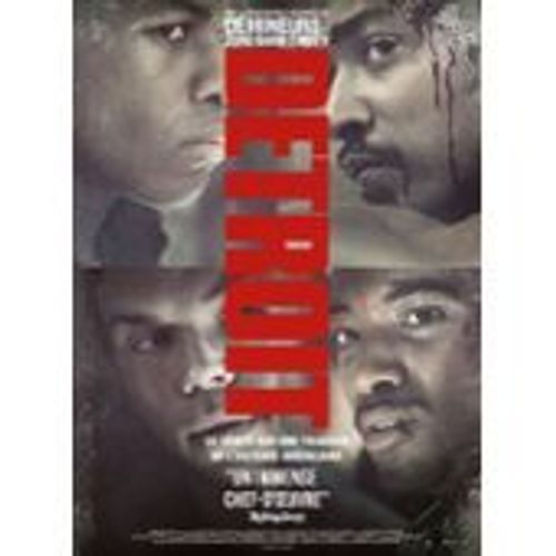 Detroit - Kathryn Bigelow - John Boyega - Jack Reynor - Affiche De Cinma Plie 120x160 Cm
