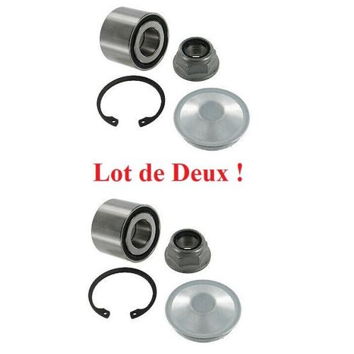 Deux Roulements De Roues Arrires - Renault Clio 1.9 Dti 80 09/1998-05/2005