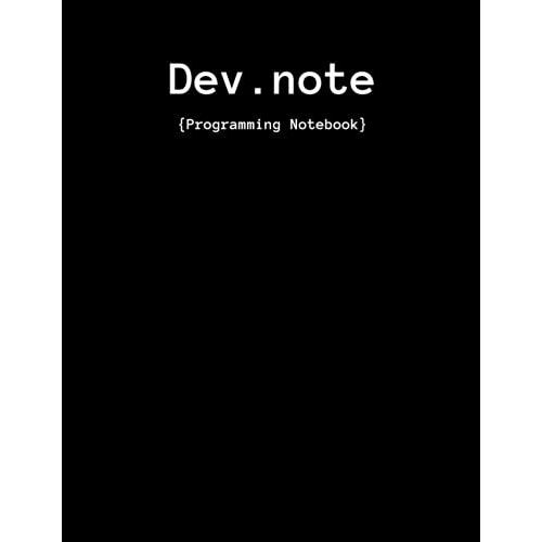 Dev.Note Programming Notebook: 8.5 X 11 Inches Green Dot Graph Paper With Data Structures & Algorithm Cheat Sheets: 112 Pages Of Green Graph Paper For Computer Programmers & Software Engineers   de Mirziteh  Format Broch 
