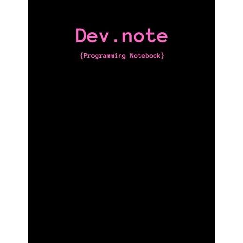 Dev.Note Programming Notebook: 8.5 X 11 Inches Green Dot Graph Paper With Data Structures & Algorithm Cheat Sheets: 112 Pages Of Green Graph Paper For Computer Programmers & Software Engineers   de Mirziteh  Format Broch 