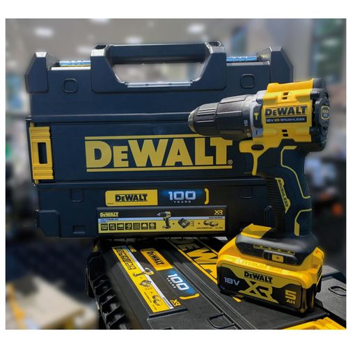 Dewalt Dcd100yp2t-Qw Per­Ceuse-Vis­Seuse à Percussion - 2 Vi­Tesses - 18v - 2 X 5.0 Ah Batterie, Chargeur En Coffret
