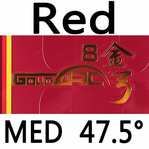 Dhs Goldarc 8-Caoutchouc De Tennis De Table  Haute Lasticit