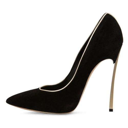 Dhydrpolish-Escarpins  Talons Aiguilles Super Hauts De 12cm Pour Femme,Chaussures De Soire  Talons Fins,Grande Taille - 44