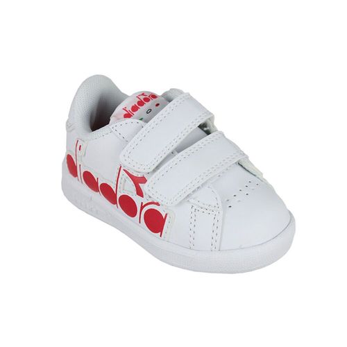 Diadora Game P Bolder Td 101.176276 01 C0823 White/Ferrari Red Italy - T25