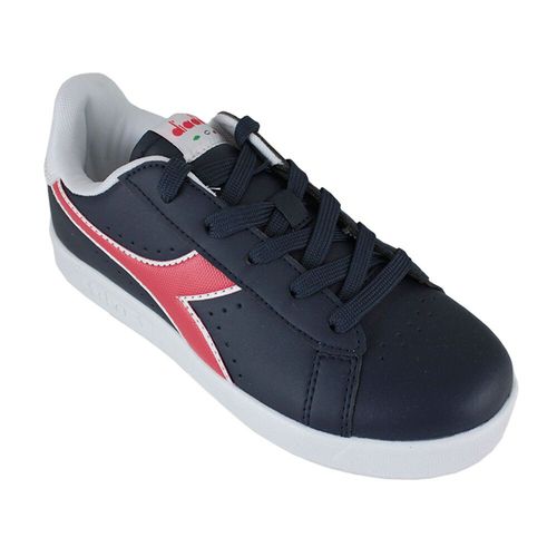 Diadora Game P Gs 101.173323 01 C8594 Black Iris/Poppy Red/White - T39
