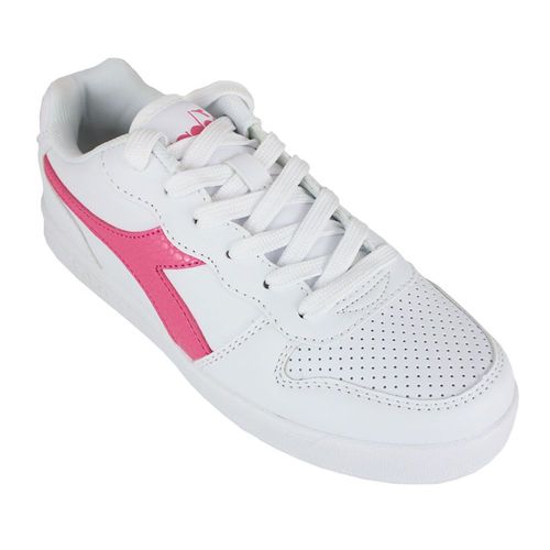 Diadora Playground Gs Girl 101.175781 01 C2322 White/Hot Pink - T37