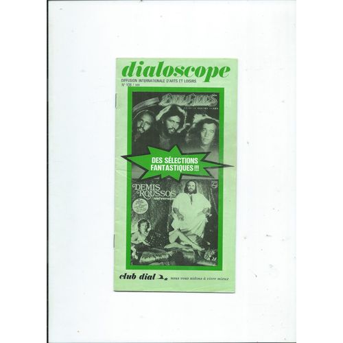 Dialoscope 01/07/1979 Beegees, Demis Roussos, Gainsbourg, Marie Paule Belle, Felix Leclerc, Sardou, Macias, Claude Franois, Lama, Fugain, Vartan, Michle Torr, Brel, Herv Vilard,Ringo,Clayderman 108
