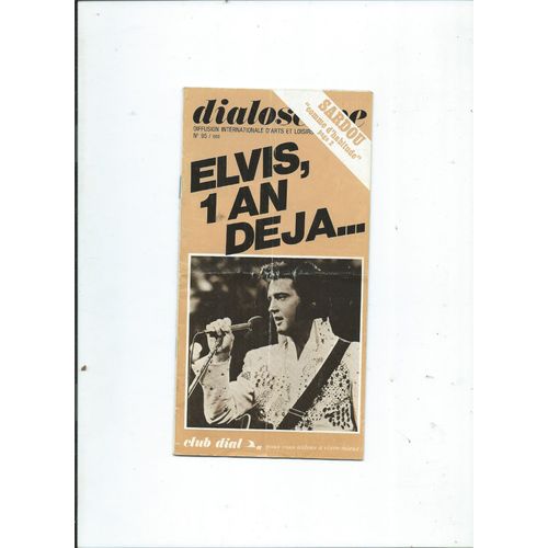 Dialoscope 1978 Elvis Presley, Sardou, Yves Simon, C. Dumont,Alex Metayer, Sheila, Jairo, Lucky Blondo, Marie Myriam, Mouskouri, Christophe, Macias, Alain Barriere, Vartan, Sanson, Graeme Allwright 95