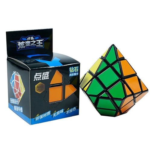 Dian Sheng Ufo-Cube Magique Difficile,Diamant,Quadrane,Finales Octogonales,Prairie Hexagonal Magic Shield - Type Diamond