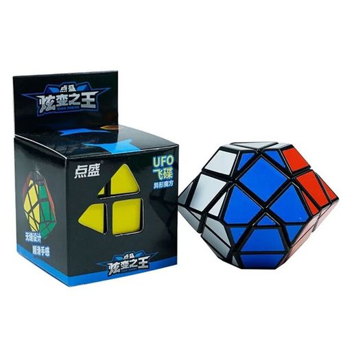 Dian Sheng Ufo-Cube Magique Difficile,Diamant,Quadrane,Finales Octogonales,Prairie Hexagonal Magic Shield - Type Ufo