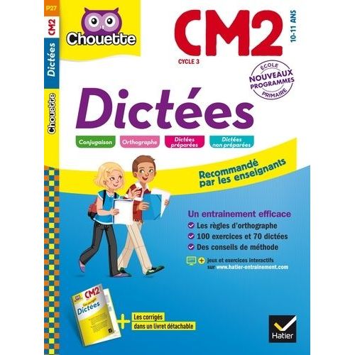 Dictes Cm2 Cycle 3   de sophie valle  Format Beau livre 