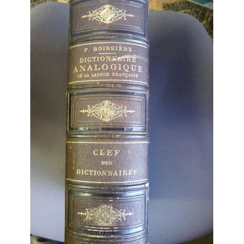 Dictionnaire Analogique De La Langue Francaise   de BOISSIERE P.