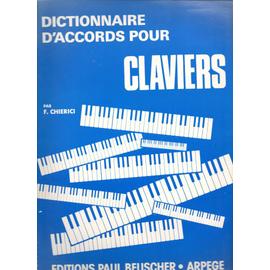 Partition Dictionnaire daccords pour clavier 