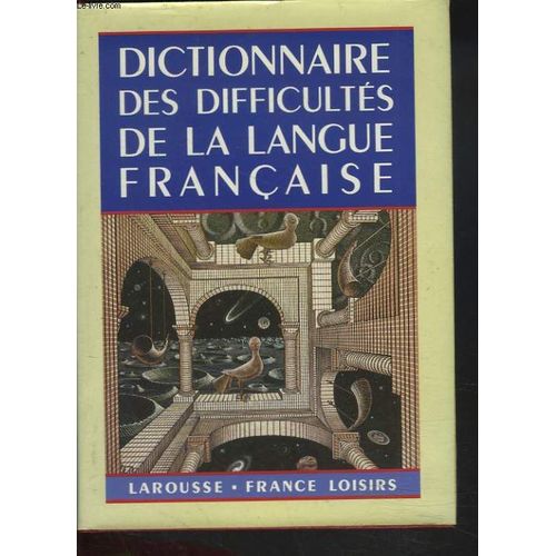 Dictionnaire Des Difficultes De La Langue Francaise   de ADOLPHE V. THOMAS