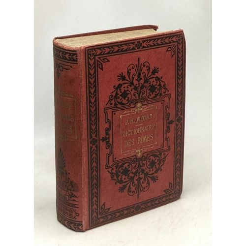 Dictionnaire Des Rimes Prcd D'un Trait Complet De Versification - Nouvelle dition   de Quitard, P.M.  Format Broch 