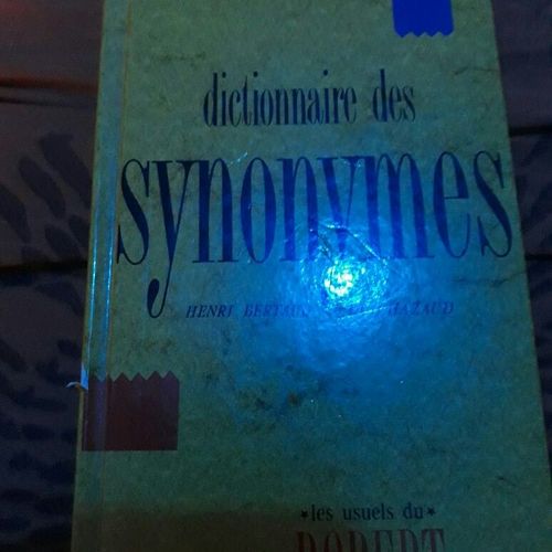 Dictionnaire Des Synonymes   de Henri bertaud du chazaud