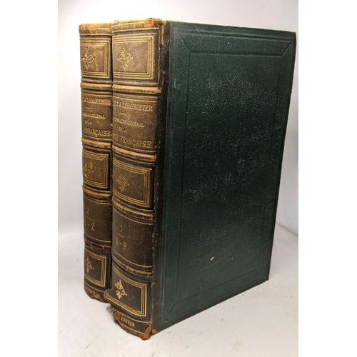Dictionnaire Gnral De La Langue Franaise Du Commencement Du Xvii E Sicle Jusqu' Nos Jours Prcd D'un Trait De La Formation De La Langue - Tome 1 Et 2   