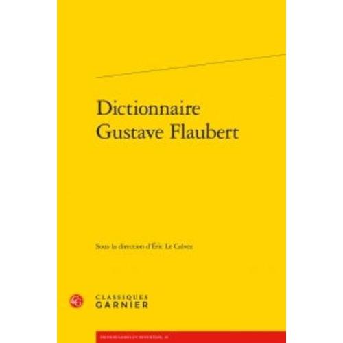 Dictionnaire Gustave Flaubert    Format Beau livre 