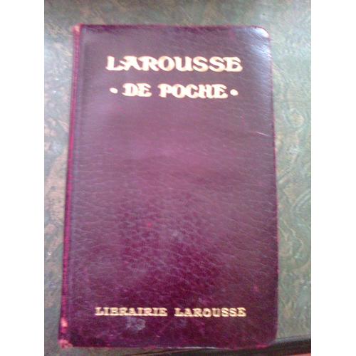 Dictionnaire Larousse 1912 - Larousse De Poche 1912   de Claude et Paul Aug  Format Broch 
