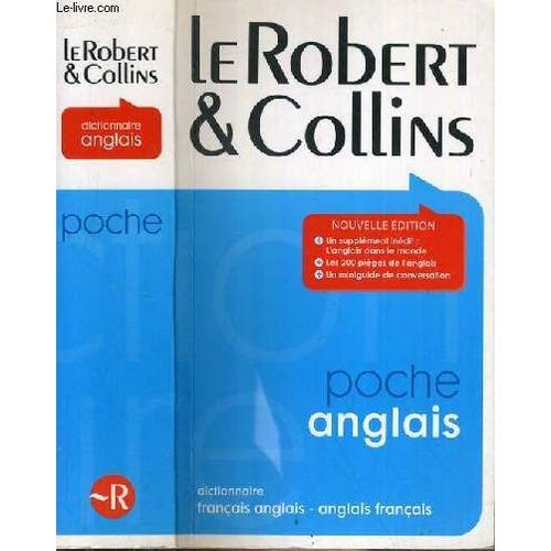 Dictionnaire Le Robert & Collins Poche / FrancaisAnglais Et AnglaisFrancais Nouvelle Edition