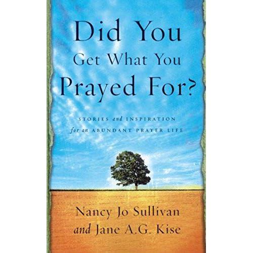 Did You Get What You Prayed For?   de Nancy Jo Sullivan  Format Broch 