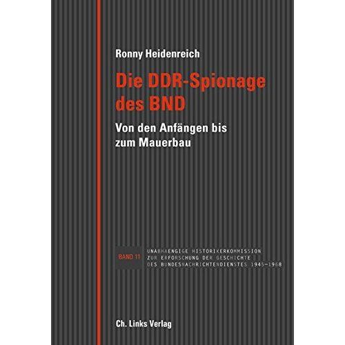 Die Ddr-Spionage Des Bnd    Format Reli 