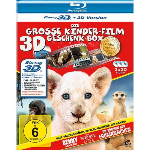 Die Groe Kinderfilm-Geschenk-Box (Blu-Ray 3d, 3 Discs) de Michael Swan, Alain Tixier, Chris Barker, Mike Slee