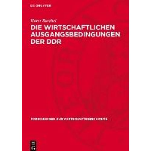 Die Wirtschaftlichen Ausgangsbedingungen Der Ddr    Format Reli 