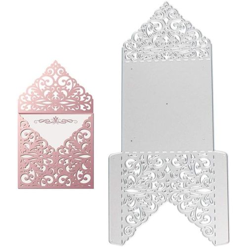 Dies de Découpe Scrapbooking Matrice de Découpe Carte Invitation Enveloppe Décoration Bricolage