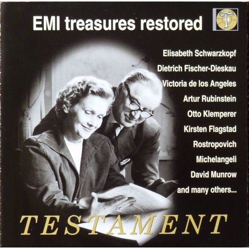 Dietrich Fischer-Dieskau Erich Kunz Hollywood String Quartet Lisa Della Casa Solomon Tito Gobbi Andrs Segovia D Joan Hammond David Oistrakh Charles Craig Artur Rubinstein Igor Markevich E Schwarzkopf - David Munrow Kirsten Flagstad Pierre Fournier Gottlob Frick Arturo Benedetti Michelangeli Giuseppe Di Stefano Victoria De Los Angeles Edwin Fischer Boris Christoff Tullio Serafin Mstislav Rostropovich