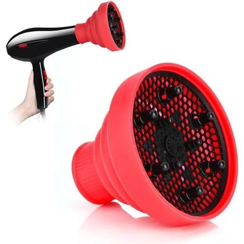 Diffuseur d\'air chaud pour cheveux boucls, diffuseur universel, accessoire de sche-cheveux portable Soins de la couleur des
