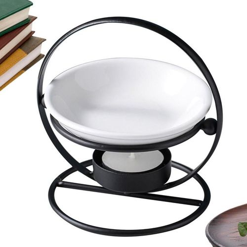 Diffuseur D'armes En Fer, Plat En Cramique, Eva D'huiles Essentielles D'aromathrapie, Four  Bougie, Encens