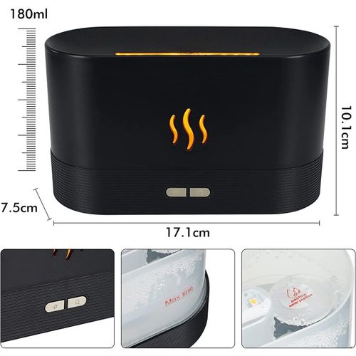 Diffuseur D'armes Pour Huiles Essentielles, Diffuseur D'armes Avec Effet Flamme,