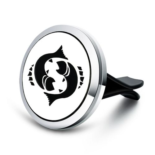 Diffuseur D'huile Essentielle En Acier Inoxydable, 42 Modles, Bijoux D'aromathrapie, Diffuseur D'air De Voiture, Dsodorisant D'vent, Collier De Parfum, Mdaillons
