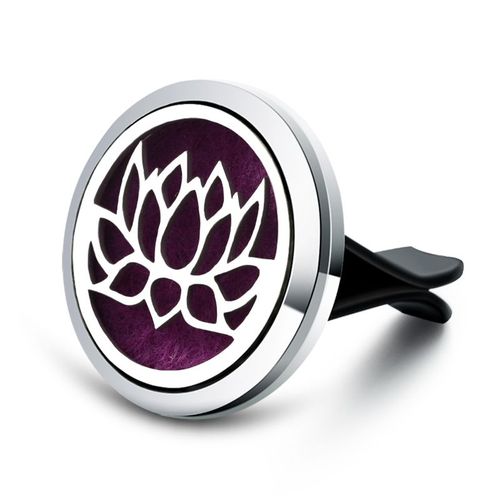 Diffuseur D'huile Essentielle En Acier Inoxydable, 42 Modles, Bijoux D'aromathrapie, Diffuseur D'air De Voiture, Dsodorisant D'vent, Collier De Parfum, Mdaillons