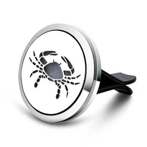 Diffuseur D'huile Essentielle En Acier Inoxydable, 42 Modles, Bijoux D'aromathrapie, Diffuseur D'air De Voiture, Dsodorisant D'vent, Collier De Parfum, Mdaillons
