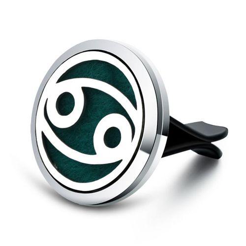 Diffuseur D'huile Essentielle En Acier Inoxydable, 42 Modles, Bijoux D'aromathrapie, Diffuseur D'air De Voiture, Dsodorisant D'vent, Collier De Parfum, Mdaillons