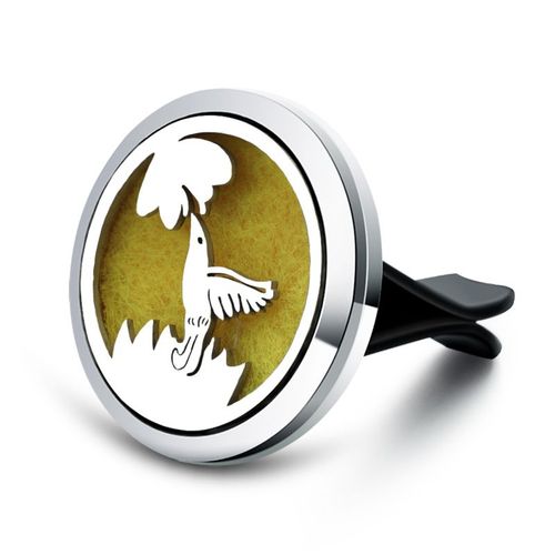 Diffuseur D'huile Essentielle En Acier Inoxydable, 42 Modles, Bijoux D'aromathrapie, Diffuseur D'air De Voiture, Dsodorisant D'vent, Collier De Parfum, Mdaillons