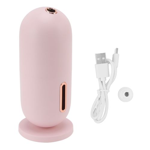 Diffuseur D'huiles Essentielles 3 Modes, Batterie 1200 Mah, Ultra Silencieux, Portable, Facile A Utiliser, Diffuseur D'aromatherapie Pour La Maison Et Le Bureau, Rose