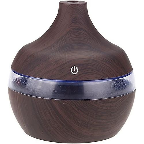 Diffuseur d'huiles essentielles 300 ml avec veilleuse LED colore, humidificateur d'air, diffuseur d'huiles essentielles lectrique pour chambre  coucher, bureau, maison, spa, yoga.