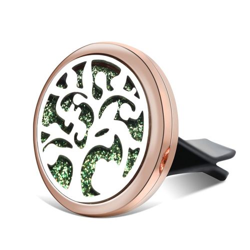 Diffuseur D'huiles Essentielles De Voiture En Acier Inoxydable, Mdaillon De Parfum Dor, Clip De Sortie De Voiture, Pendentif D'aromathrapie, Bijoux Constellations, Nouveau