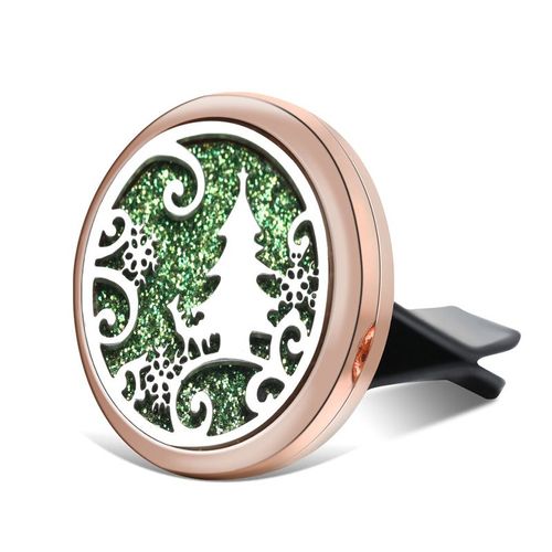 Diffuseur D'huiles Essentielles De Voiture En Acier Inoxydable, Mdaillon De Parfum Dor, Clip De Sortie De Voiture, Pendentif D'aromathrapie, Bijoux Constellations, Nouveau