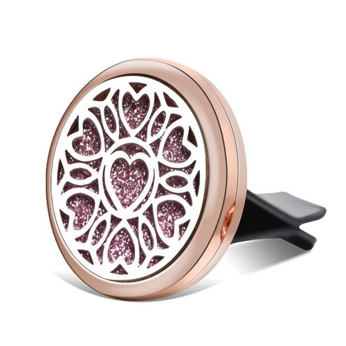 Diffuseur D'huiles Essentielles De Voiture En Acier Inoxydable, Mdaillon De Parfum Dor, Clip De Sortie De Voiture, Pendentif D'aromathrapie, Bijoux Constellations, Nouveau