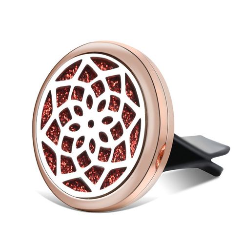 Diffuseur D'huiles Essentielles De Voiture En Acier Inoxydable, Mdaillon De Parfum Dor, Clip De Sortie De Voiture, Pendentif D'aromathrapie, Bijoux Constellations, Nouveau